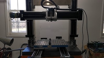 Granite surface plate based CNC mill - Repairs and it moves again