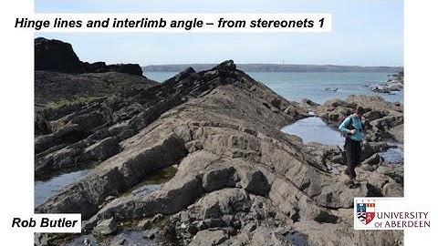 Hinge line and interlimb angle - from stereonets 1