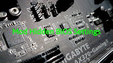 How to change hidden bios settings to improve system performance and latency.