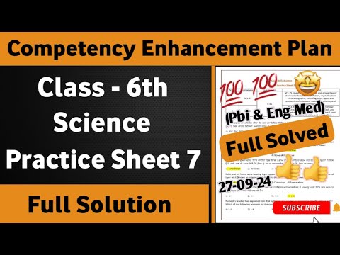 6th Class Science