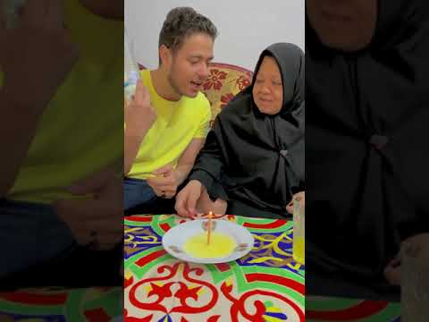 تحدي الشمعه مع ماما سناء