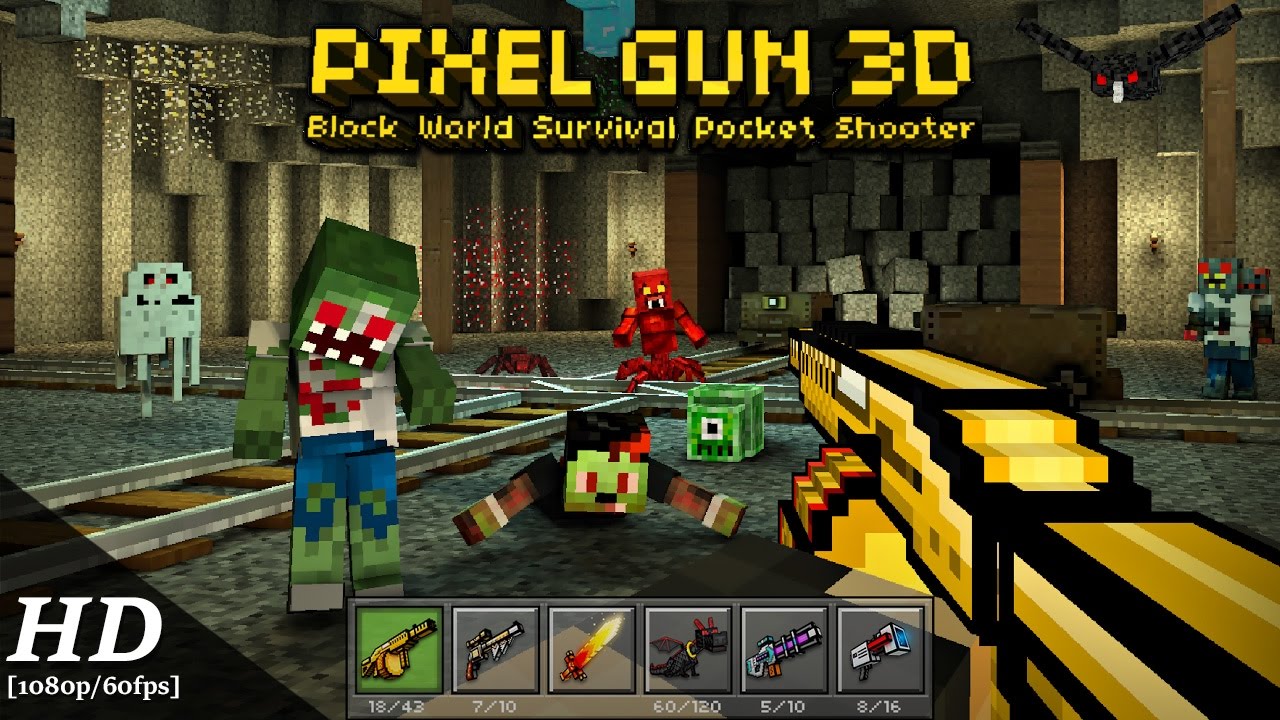 Minecraft jogo de tiro - block strike 