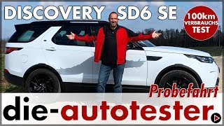 Land Rover Discovery SD6 SE 225 kW (306 PS) - 100 km Verbrauch Test | Review | Deutsch