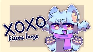 Xoxo (kisses hugs) // animation meme // OC