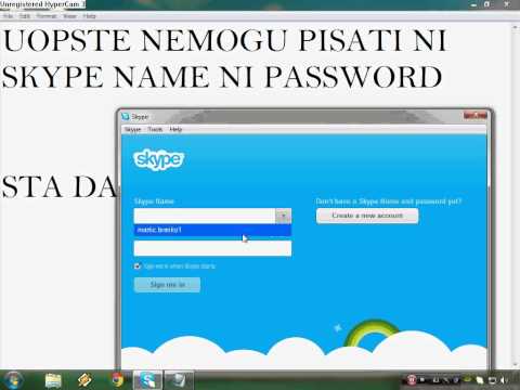 KAKO NAMESTITI SKYPE