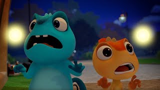 Download Lagu Cam \u0026 Leon | SPOOKY CAR (Compilation) Cartoon for Kids | Funny Cartoon MP3