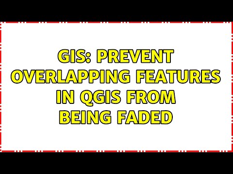 GIS: Prevent Overlapping