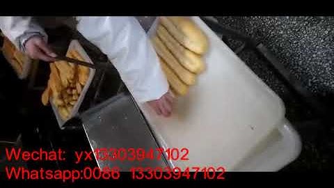 automatic fried dough stick machine