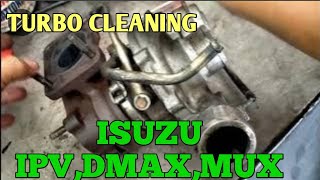 4JK1 engine Turbo cleaning Isuzu IPV, MUX,DMAX