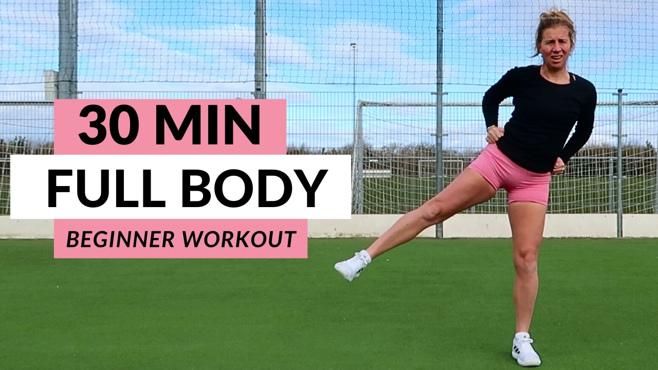 30 MIN FULL BODY HIIT for beginner No Equipment No Repeat Home Workout ...