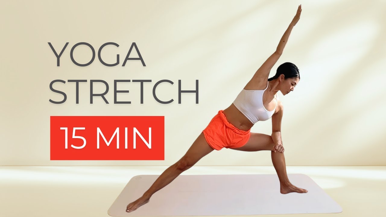 15 Min Full Body Yoga Inspired Stretch | Recovery & Flexibility Routine ...