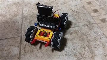 Spin and Drive Mecanum 4DC motor with Arcade and Meowbit