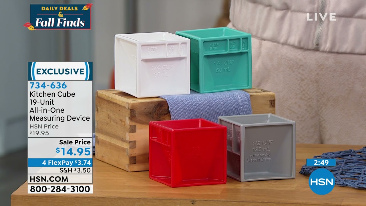 Kitchen Cube All-in-One Measuring Cup to Improve Organization