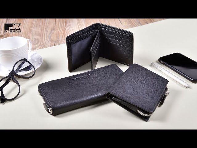 FX Creations RFID 防盜真皮銀包系列- YouTube