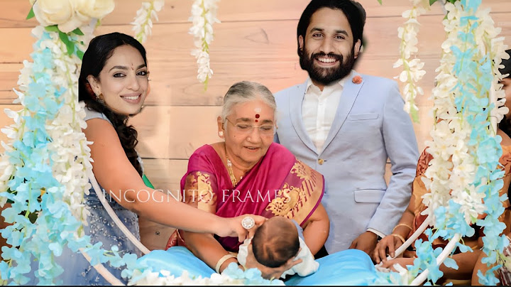 Sobhita Dhulipala naga Chaitanya twins Baby Naamkaran puja|Sobhita Dhulipala twins baby name reveal