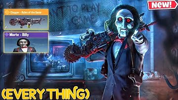 CODM SEASON 9 GAME OVER DRAW - LEGENDARY LMG CHOPPER "RULES OF THE GAME" + MORTE - BILLY "SAW" CODM