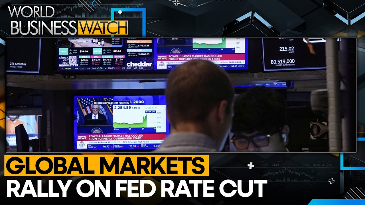 FED rate cut fuels global market optimism | World Business Watch | World News | English News | WION