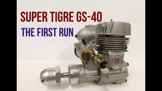 Moteur Ancien Super Tigre 40 G21 Pour Modèle Réduit D'avion - Vintage Italie - Micromeccanica Saturno