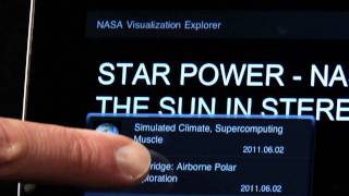 NASA's new Visualization Explorer iPad app screenshot 1