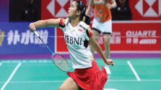 perempat final Uber cup (INA) GREGORIA VS Ratchanok (Tha)