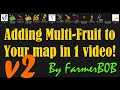 How to add multifruit to your map a much simpler way using my mf pack v2