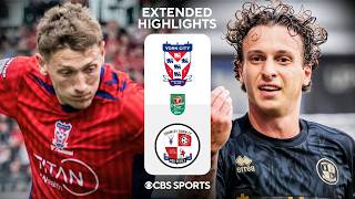 York City vs. Crawley Town: Extended Highlights | Carabao Cup | CBS Sports
