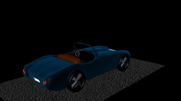 First Maya Project. Car Modeling
