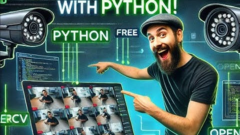 Building a Security Camera System with Python OpenCV and Tkinter!