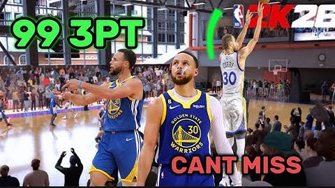 99 3PT STEPHEN CURRY BUILD IN 2K26 ✅✅