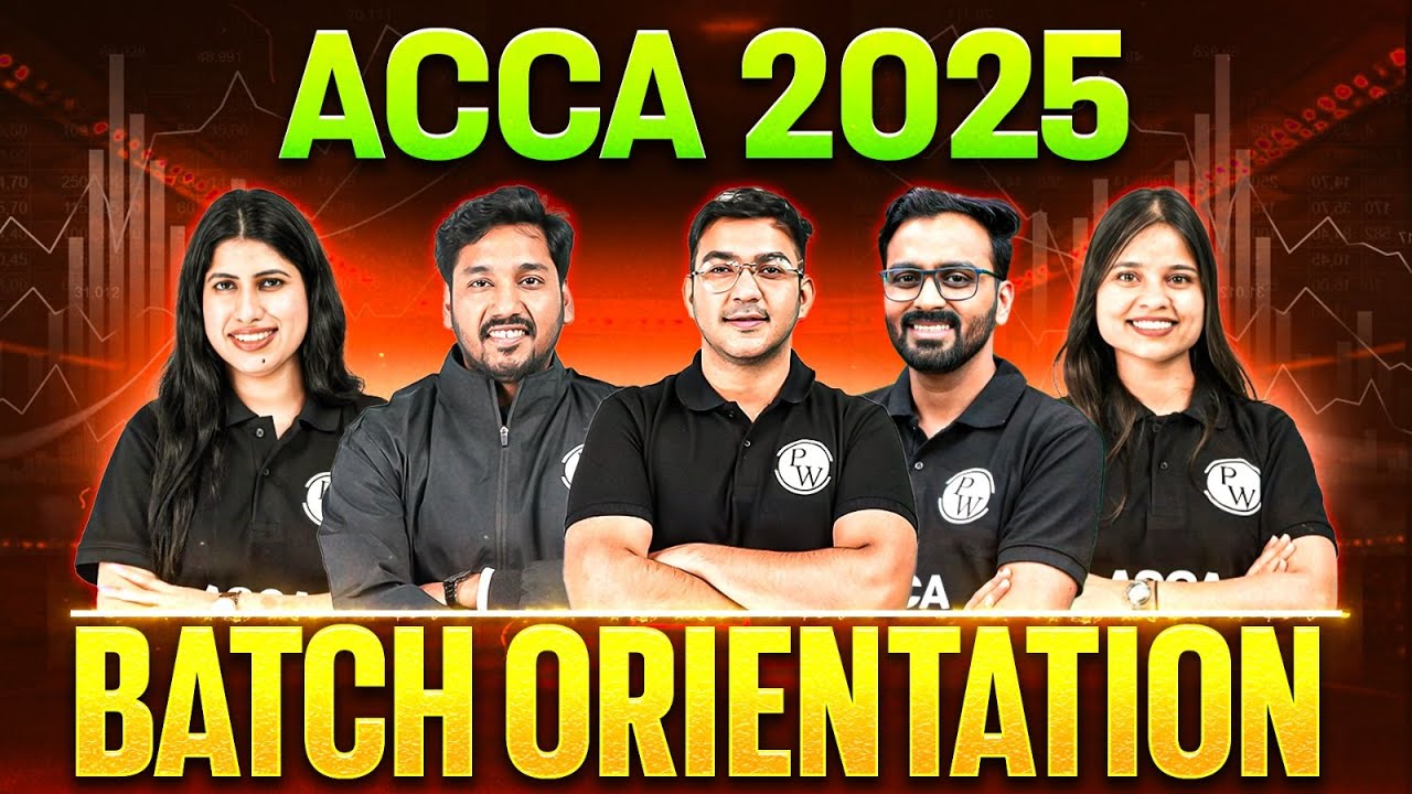 ACCA 2025 Batch Orientation Skill Level & Prof Level 💥 - YouTube