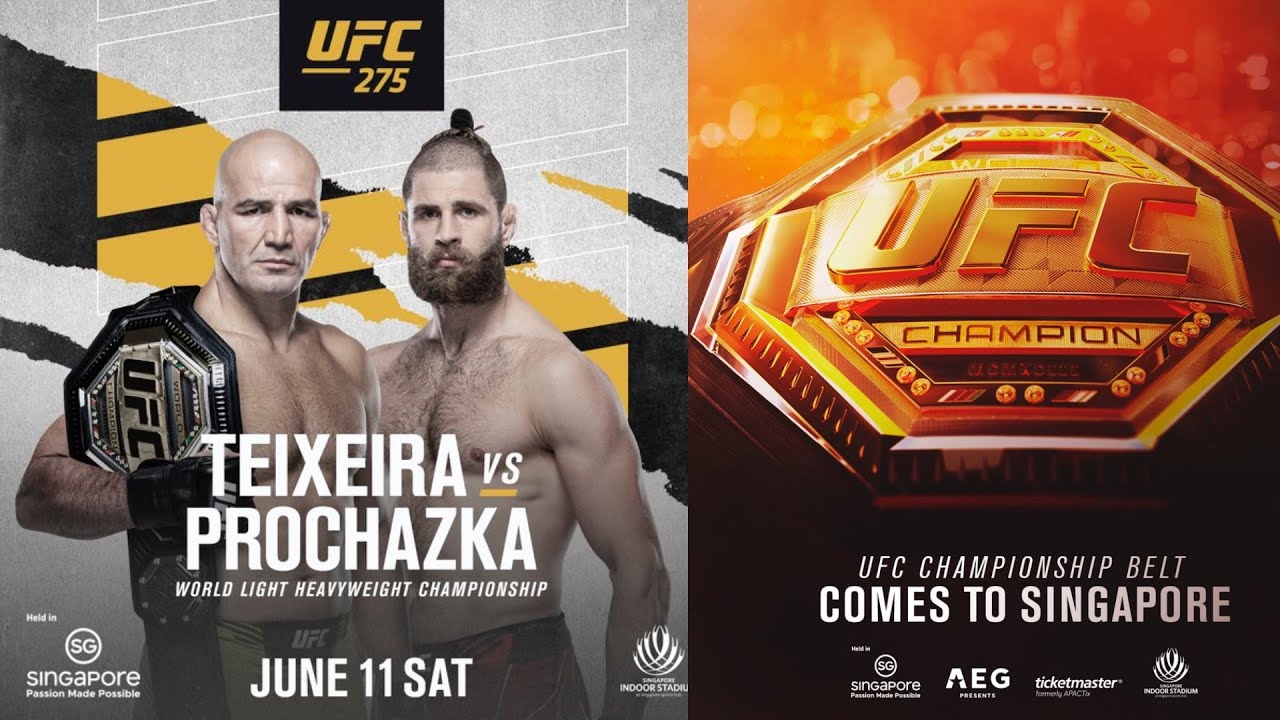 UFC 275: Glover Teixeira & Jiri Prochazka Virtual Press Conference