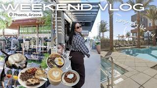 Weekend in My Life in Arizona 🌵 | Brunch, Scottsdale Quarter & Pool Day