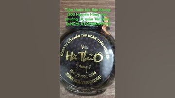 Viên Hà Thủ Ô - Bổ thận, bổ máu, đen tóc, mọc tóc