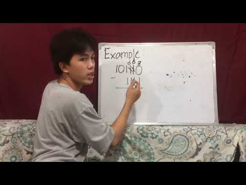 Tutorial on How to Subtract Binary Numbers
