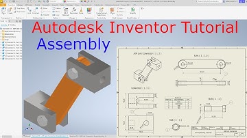 Valve Link Connector Assembly | Autodesk Inventor Tutorial
