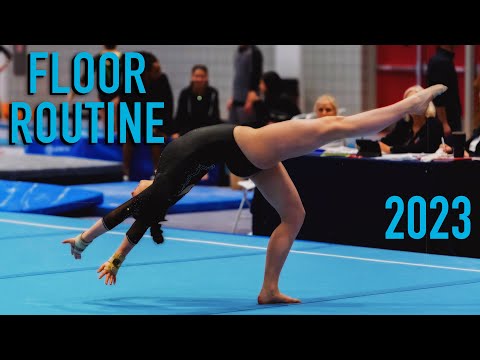 Video: Voor gymnastiekvloerroutine?