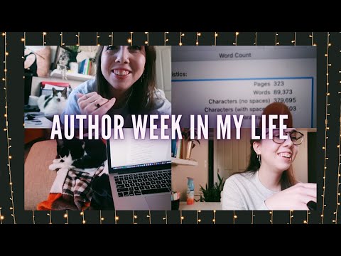 work week as an author & my greatest weakness as a writer