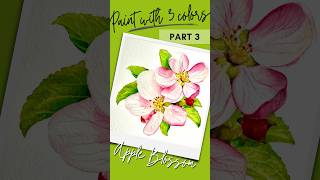 Apple Blossom Watercolor Part 3 #painting #watercolorpaintingtechniques #watercolor