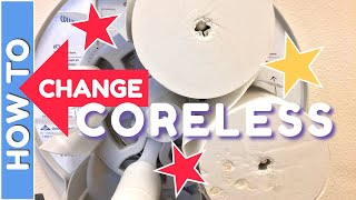 ✅ Coreless Toilet Paper Removal - Dispenser Georgia-Pacific