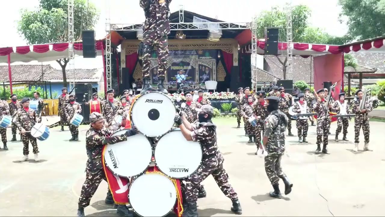 Parade Drumband Rayon Wonosobo - Temanggung Live Desa Tanurejo