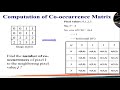 Co Occurrence Matrix By Prof-Sarita Kale