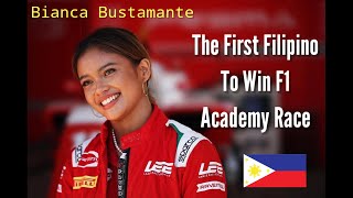 Bianca Bustamante The First Filipino To Win F1 Academy Race Most Followed Female Racer In The World