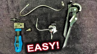 How to Double Flare & Bend Stainless Brake Lines!