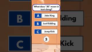 Can You Guess What JK Stands For? 📱 Quick Quiz#quiz #shorts