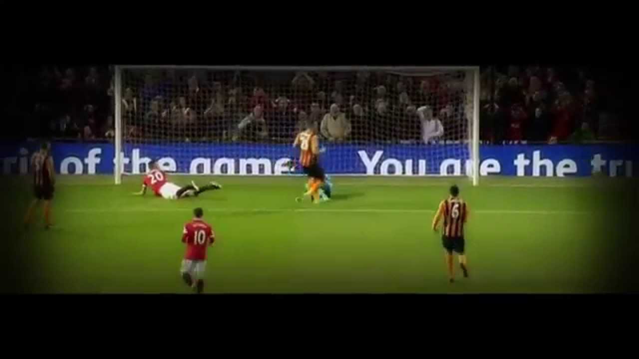 Robin Van Persie Flying Head Goal miss Vs Hull City Home