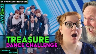 TREASURE - Special Dance Challenge Hits Compilation (Chuseok ver.) - UK K-Pop Fans Reaction