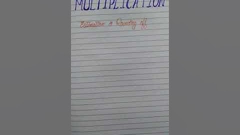 Class-3 Maths Chapter : 5 Multiplication (Exercise - 5.5)