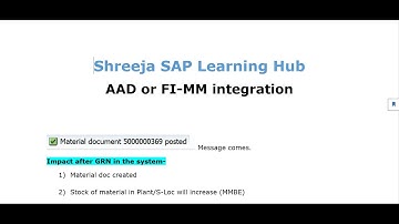 SAP MM S/4 HANA- Automatic Account Determination (MM-FI Integration) Basics