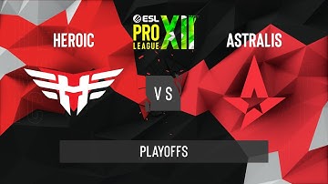 CS:GO - Astralis vs. Heroic [Nuke] Map 2 - ESL Pro League Season 12 - Playoffs - EU