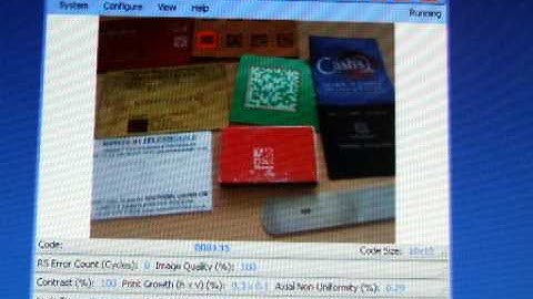2D DataMatrix Codes Reading in 2DVision Software